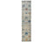 12 Ft Silver Gray Aryana Afghan Hand Knotted Veg Dye Wool Runner Rug